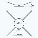 Obrazek Stabilizator - EST rozmiar 113 lub 120